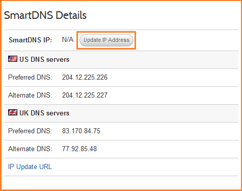 SmartDNS Update IP