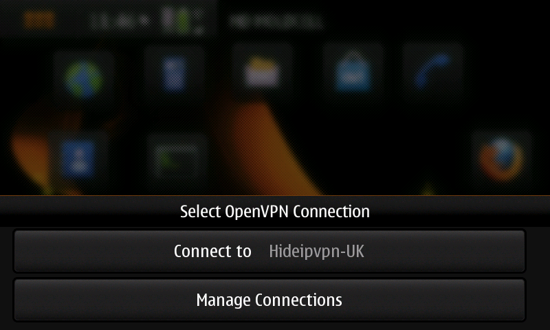 Connect to OpenVPN