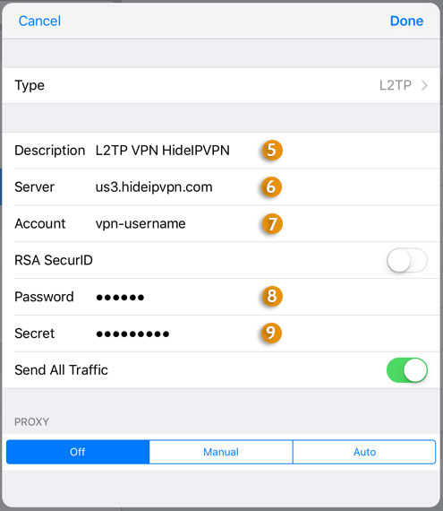 l2tp VPN description
