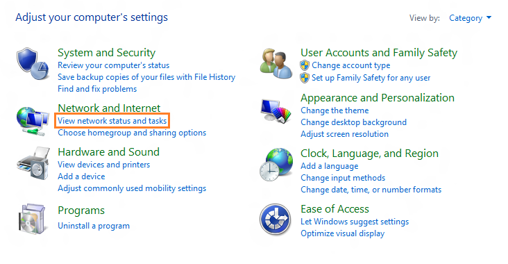 Windows 8 Smart DNS setup
