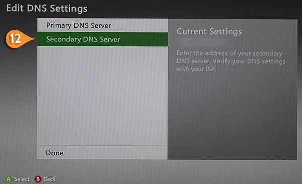 Smart DNS on XBOX 360