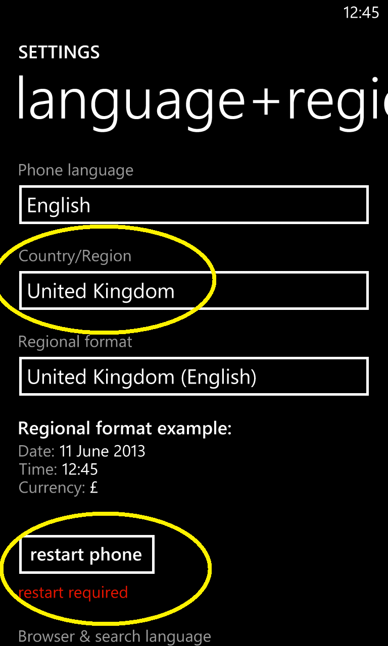 Windows Phone BBC iPlayer via Smart DNS