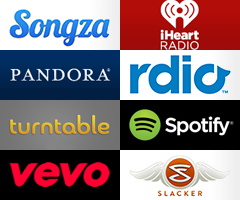 Spotify, rdio, Slacker, Pandora, Songza unblock