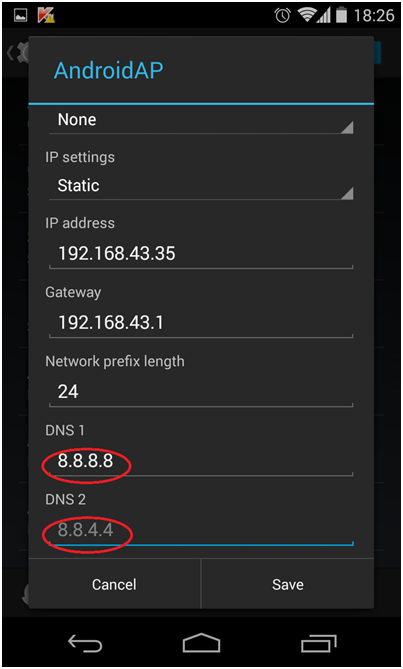 Android SmartDNS setup 6