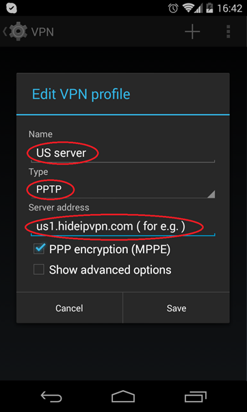 android vpn 5