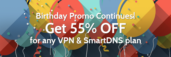 BIG savings on VPN and DNS