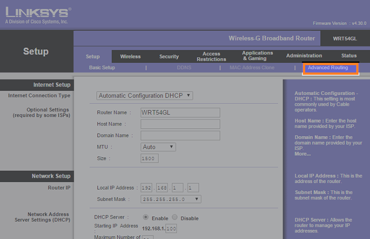 bypass Google DNS on Linksys router