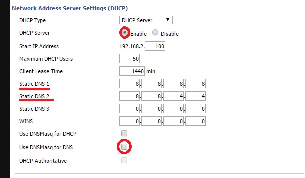 DD-WRT PPTP VPN setup