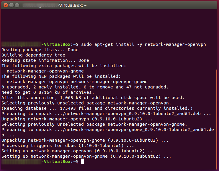 OpenVPN on Linux Ubuntu