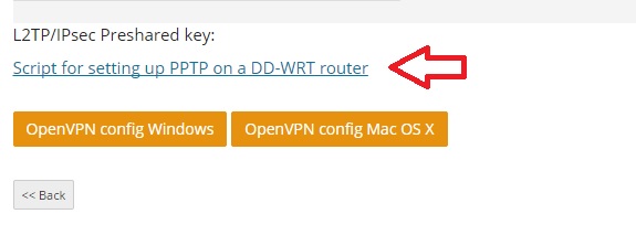 DD-WRT PPTP VPN setup