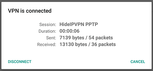 Lollipop PPTP VPN