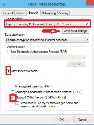 Windows 10 L2TP VPN