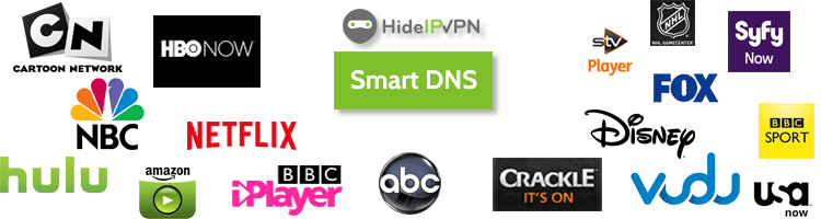 Smart DNS - unblock top geo restricted websites