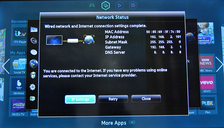 setup Smart DNS on Samsung Smart TV