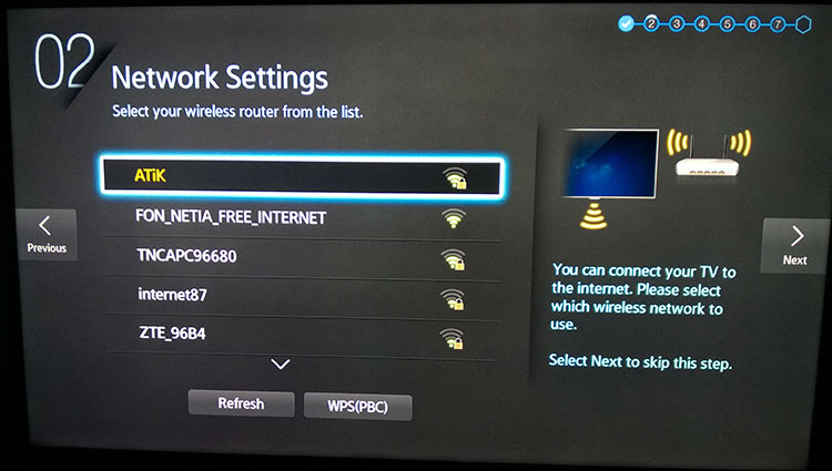 unblock Samsung Smart TV