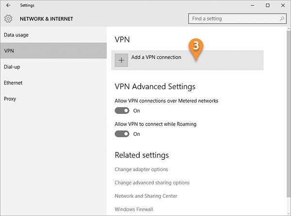 L2TP IPsec with pre-shared key VPN on windows 10