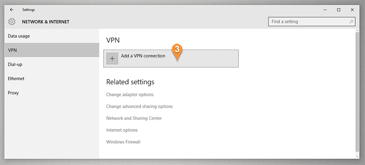 PPTP VPN on windows 10