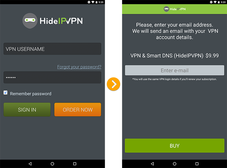 Using Android Vpn, Update