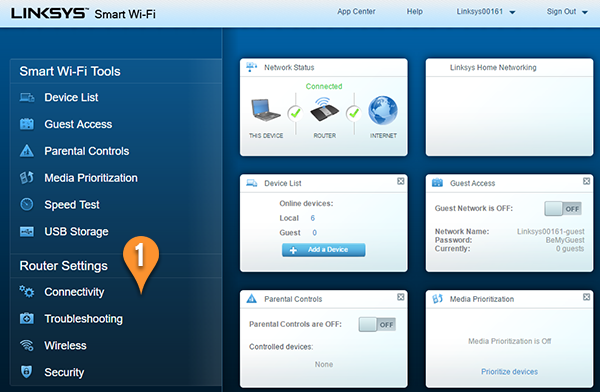 Smart DNS on Linksys