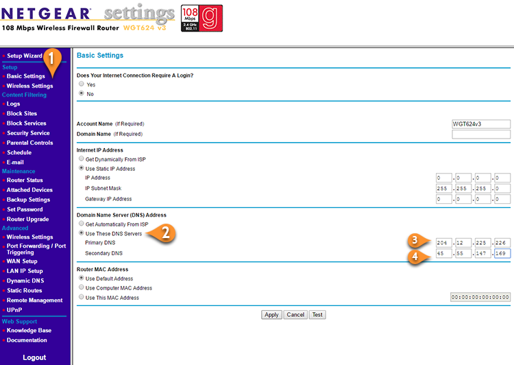 Smart DNS on Netgear