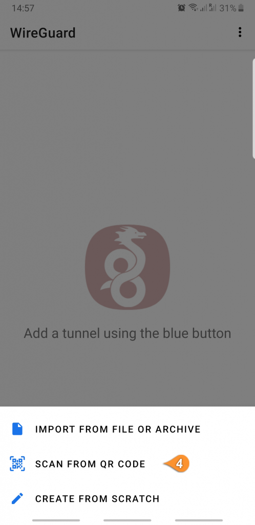 wireguard android qr code
