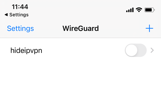 wireguard ios toggle