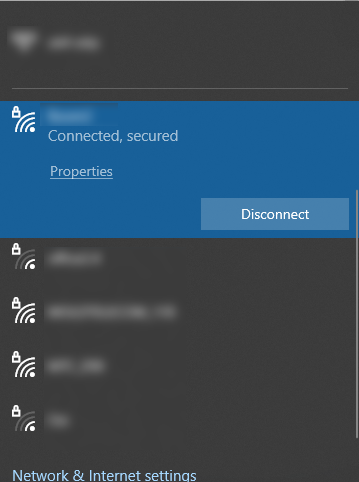 How to find ssid on Windows
