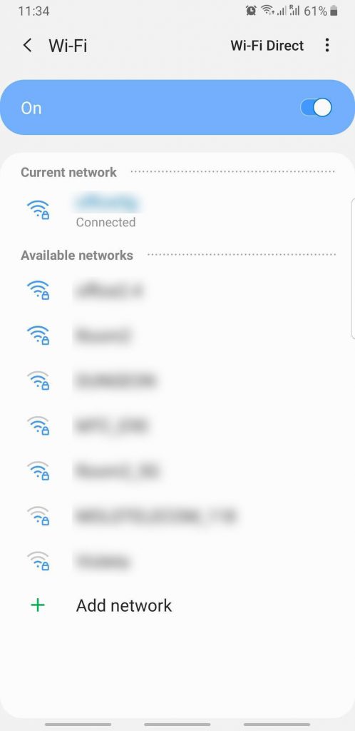 How to find ssid on Android