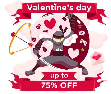 Valentine day promo