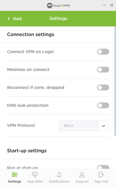 vpn features