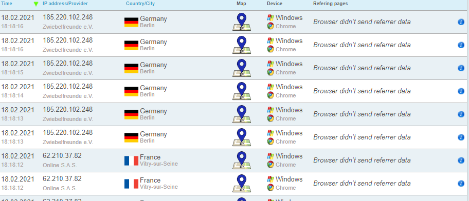 is ip grabbing illegal