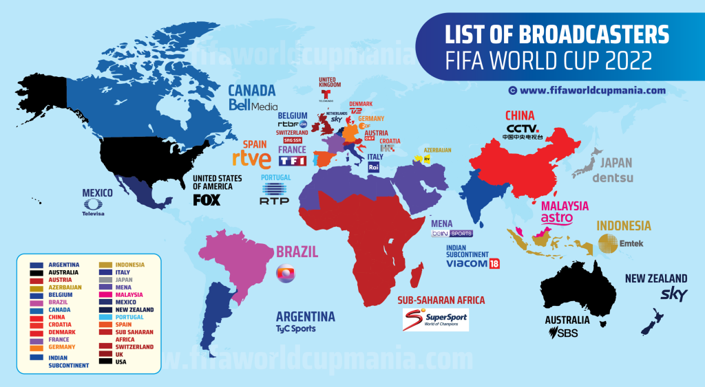 world cup broadcasters 