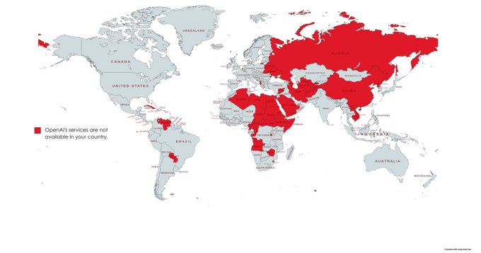 countries where openai is available