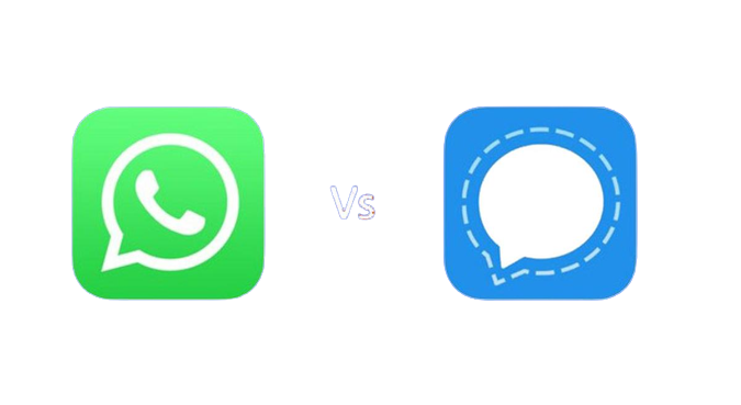 whatsapp vs signal