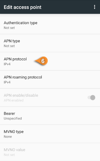 APN protocol android