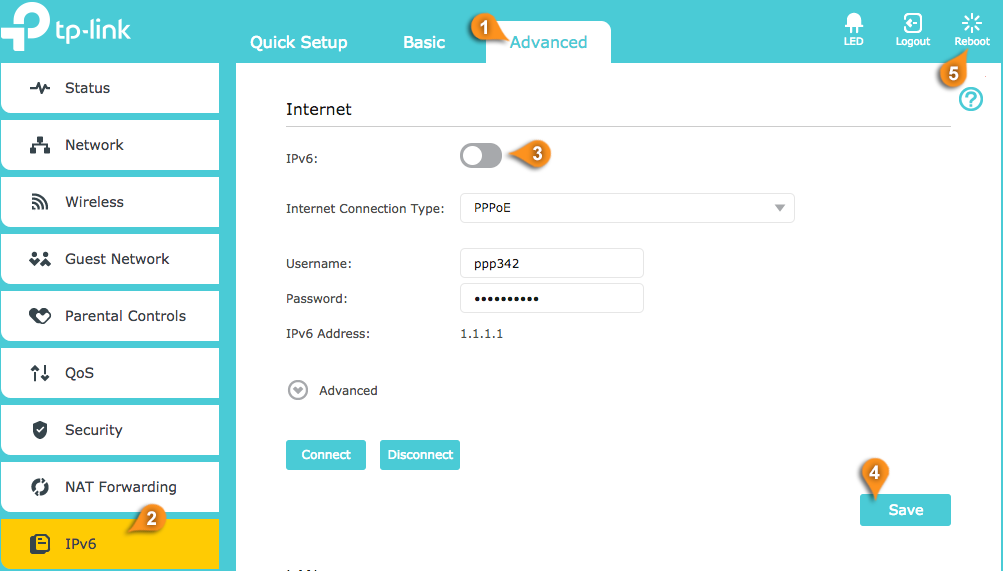 disable-ipv6-tp-link-routers-interfacev1