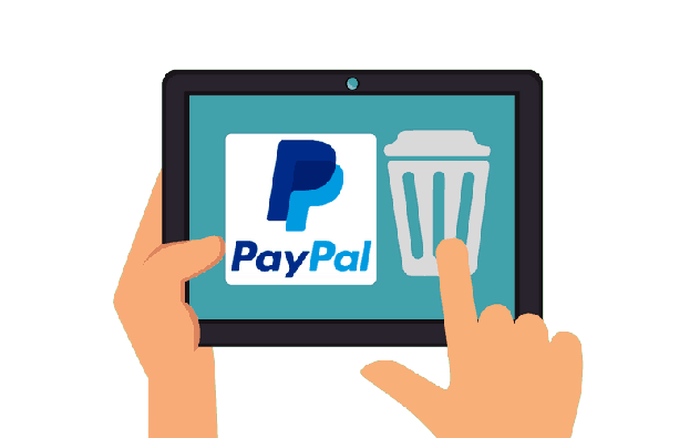 how to delete paypal account