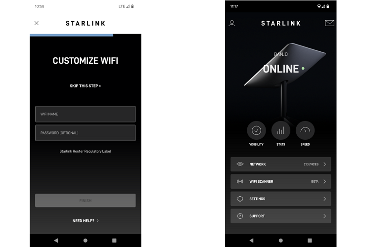 setup vpn on starlink